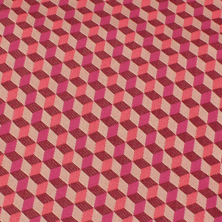 八寸袋名古屋帯 ブロック・赤系 | 京のおしゃれ屋  | 詳細画像3 