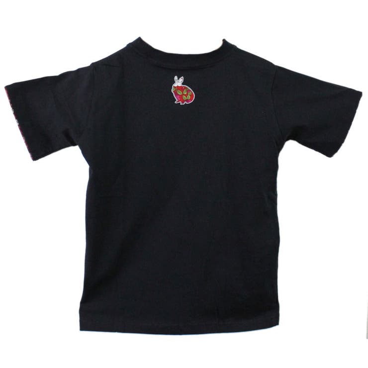 レディース 刺繍 ちりめん 和柄 Ｔシャツ 白 黒 | 京のおしゃれ屋  | 詳細画像3 