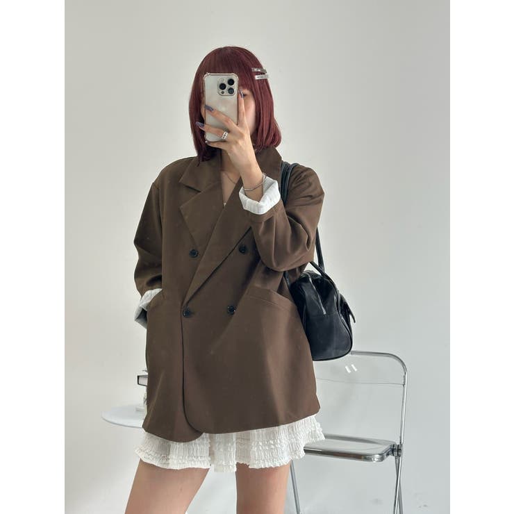 英字プリント リブニット ロング Tシャツ | SHOPLIST OUTLET | 詳細画像8 