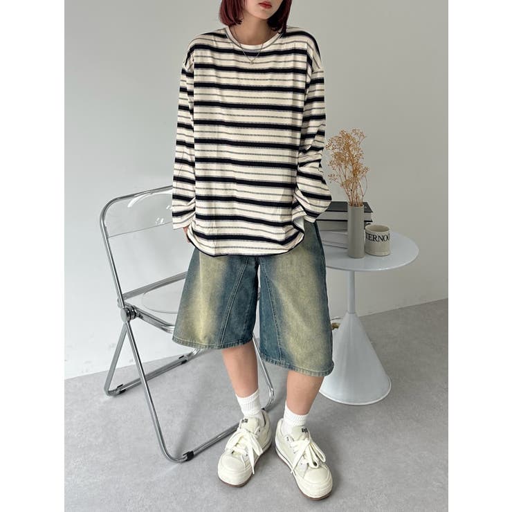新品 ブッチャープロダクツ ボーダーTシャツ パイレーツロンTデニム 新品 ブッチャープロダクツ ボーダーTシャツ パイレーツロンTデニム
