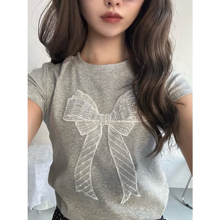 レース リボンT | SHOPLIST OUTLET | 詳細画像1 