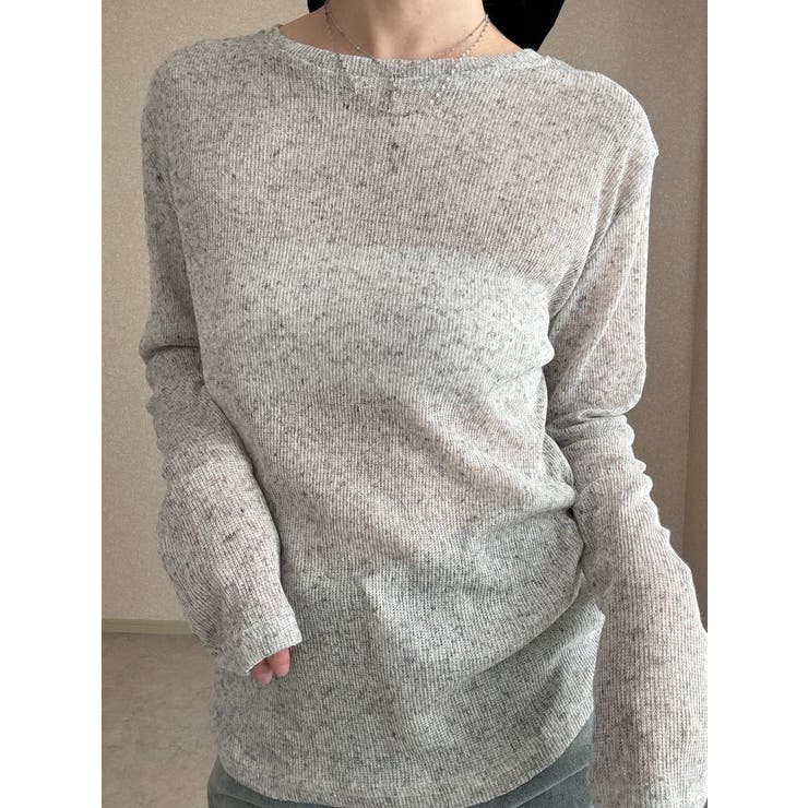 長袖 ニット カットソー | SHOPLIST OUTLET | 詳細画像7 