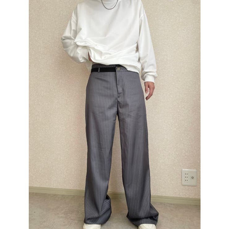 2024年冬【法人向けお歳暮】 ストライプ OUTLET スラックス[品番：LFTW0003427]｜SHOPLIST パンツ