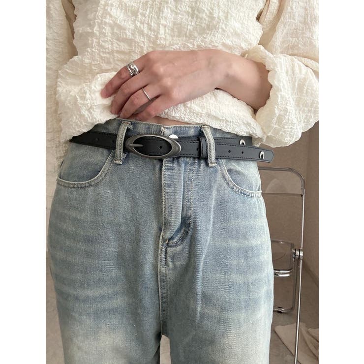 メタルモチーフ レザー ベルト | SHOPLIST OUTLET | 詳細画像1 