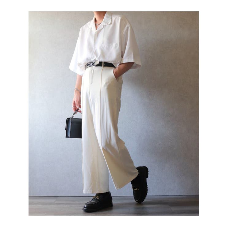 ワイドシルエット スラックス[品番：LFTW0000256]｜SHOPLIST