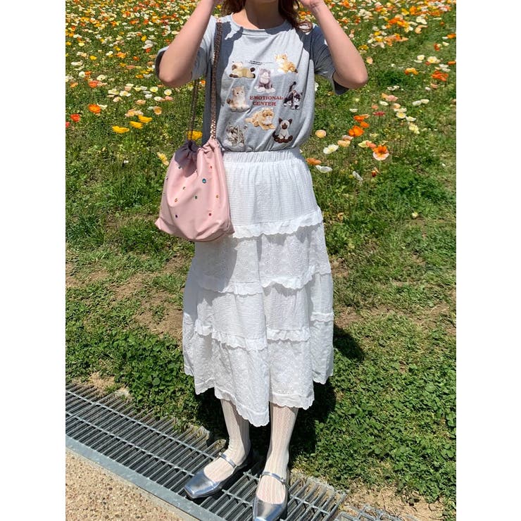 ティアード フリル ロングスカート | SHOPLIST OUTLET | 詳細画像11 