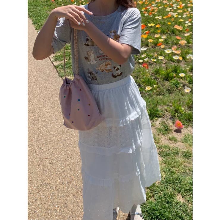 ティアード フリル ロングスカート | SHOPLIST OUTLET | 詳細画像15 