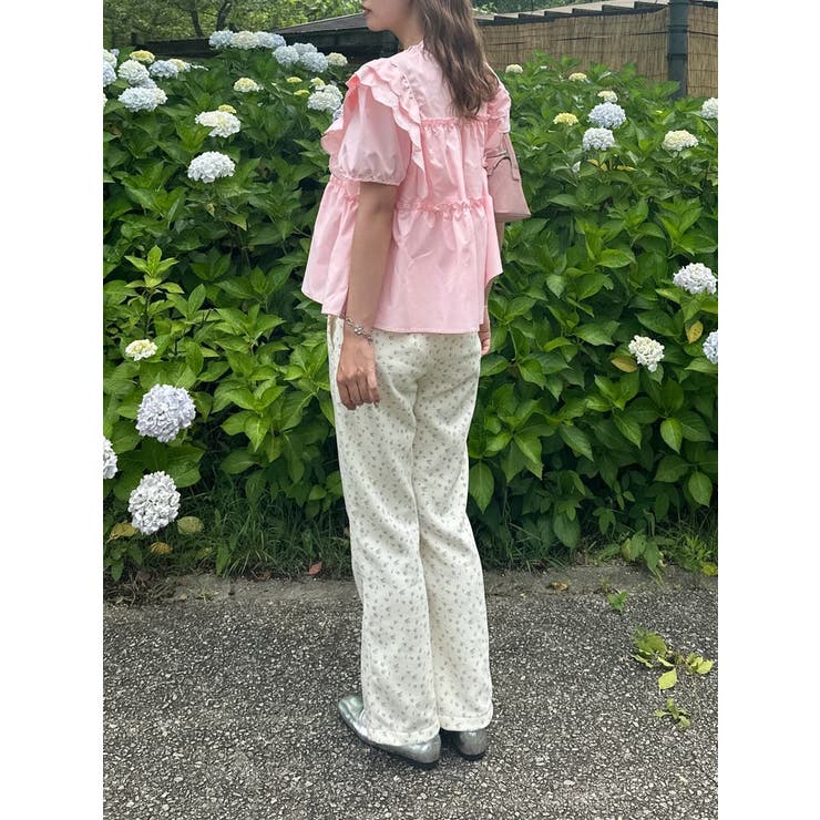 最新情報 花柄 フレアパンツ[品番：LFTW0000303]｜SHOPLIST OUTLET パンツ