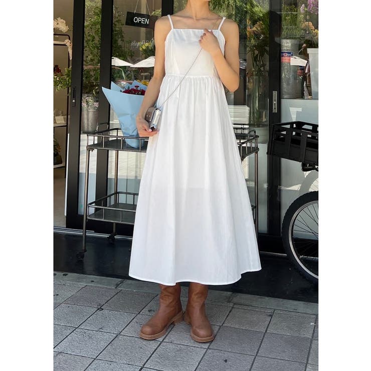 ウエストギャザー ワンピース | SHOPLIST OUTLET | 詳細画像1 