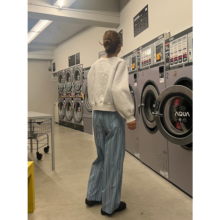 ストライプ イージー パンツ | SHOPLIST OUTLET | 詳細画像3 