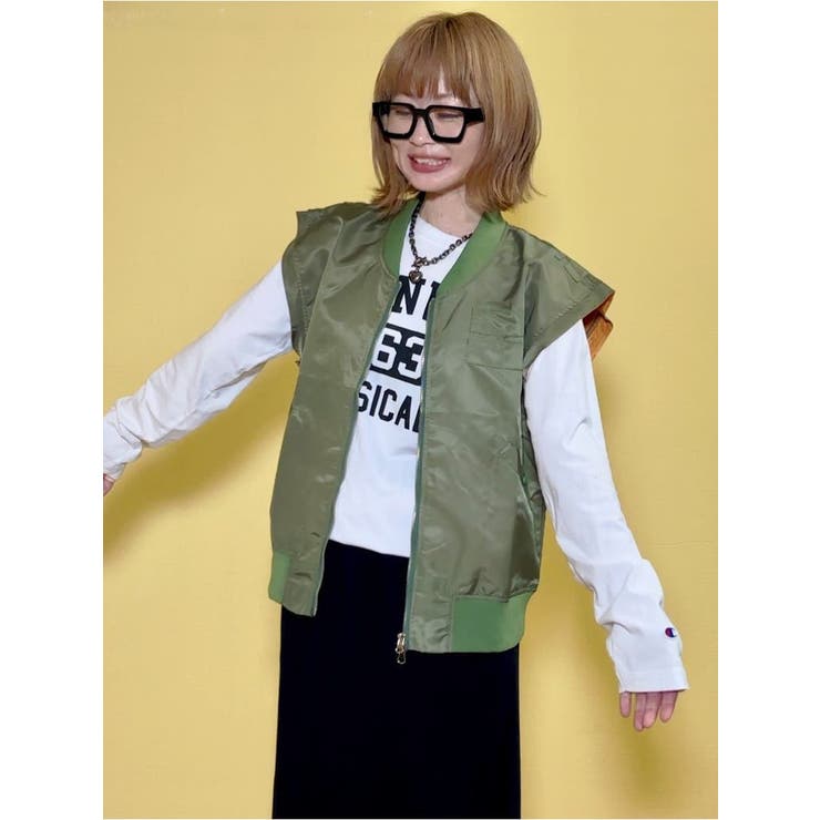 【18％OFF】 ベスト・ジレ[品番：LFTW0001847]｜SHOPLIST OUTLET（ショップ ジャケット・アウター