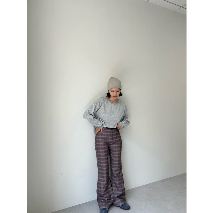チェック柄 スラックス 秋冬[品番：LFTW0000711]｜SHOPLIST