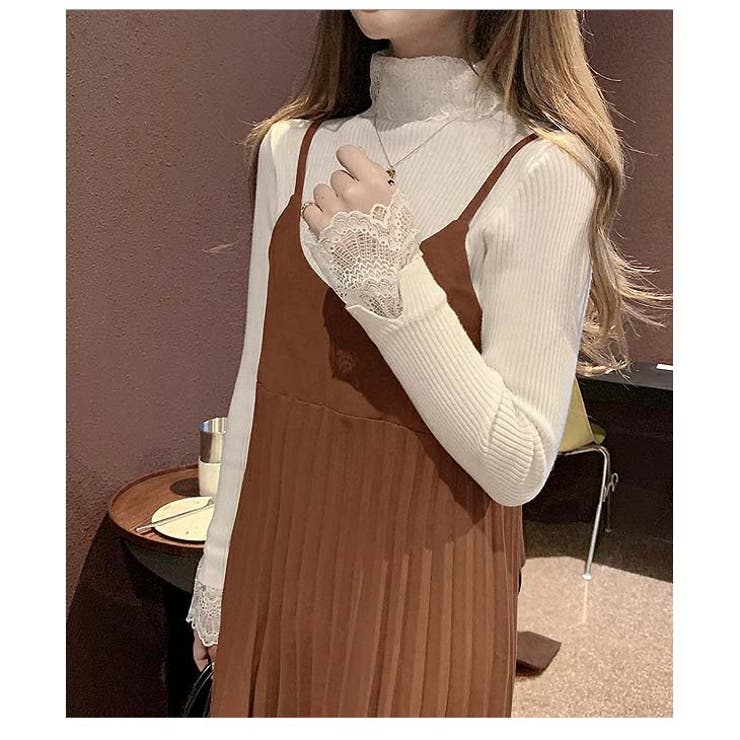 プリーツ キャミソールワンピース ワンピース | La-gemme | 詳細画像15 