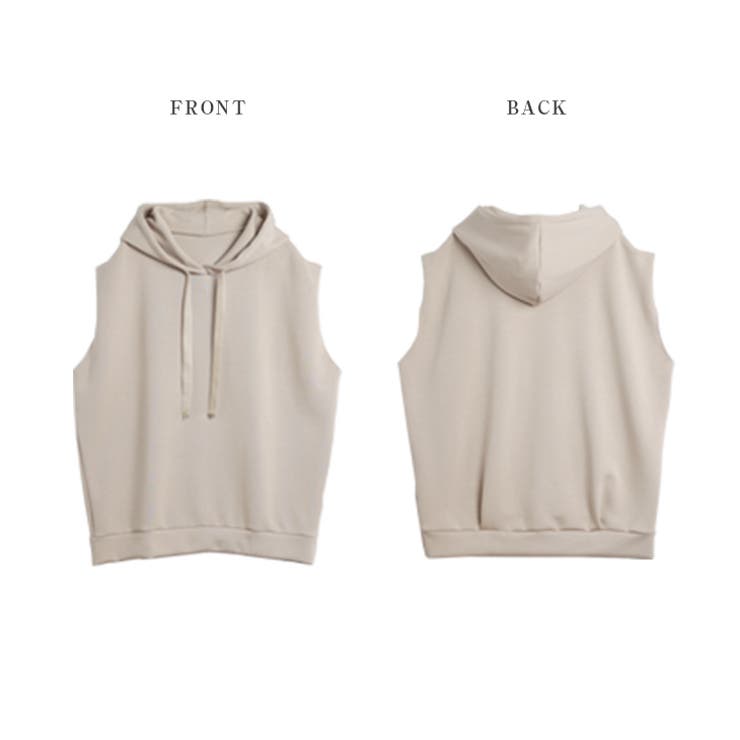 LGBノースリーブプルオーバーパーカーNS PULLOVER/LG 0018F メンズ ノースリーブプルオーバーパーカー S-BOXT-SL-D