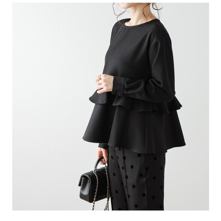 ティアード ブラウス フリル | La-gemme | 詳細画像12 