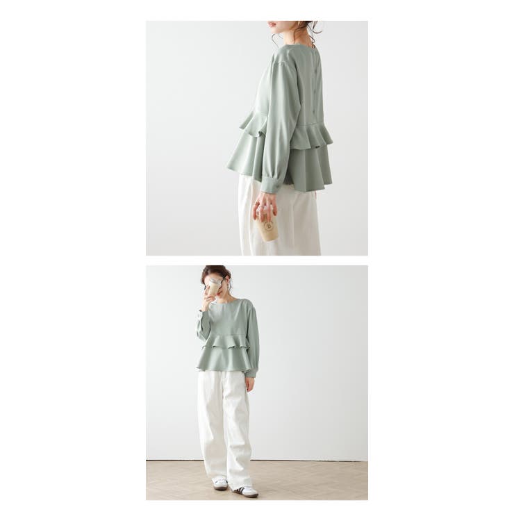 ティアード ブラウス フリル | La-gemme | 詳細画像9 