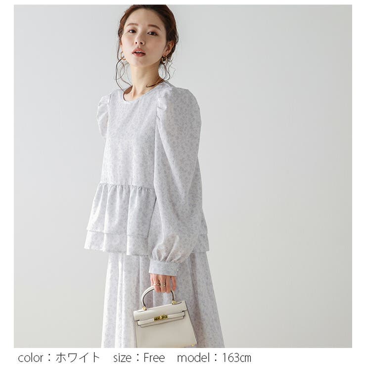 セットアップ ブラウス スカート | La-gemme | 詳細画像5 