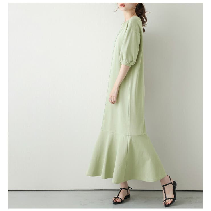 超赤字金額!日本製 スウェットワンピース ロング | La-gemme | 詳細画像11