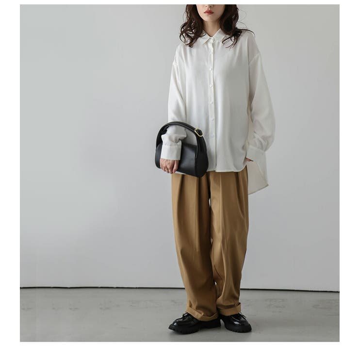 バックロング ボタン シャツ | La-gemme | 詳細画像10 
