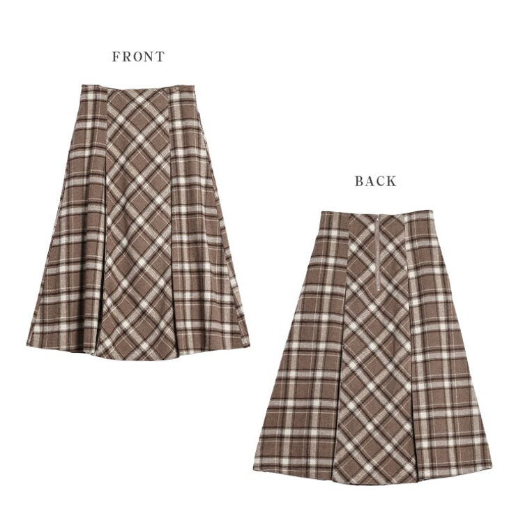 フレア スカート チェック柄 | La-gemme | 詳細画像14