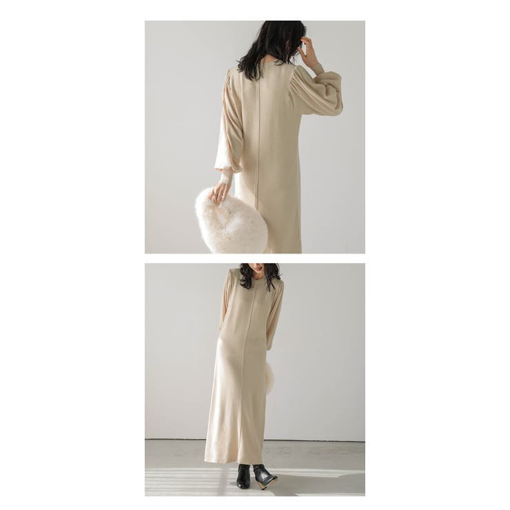 PROPORTION BODY DRESSING｜フェザーヤーンジレセットニット