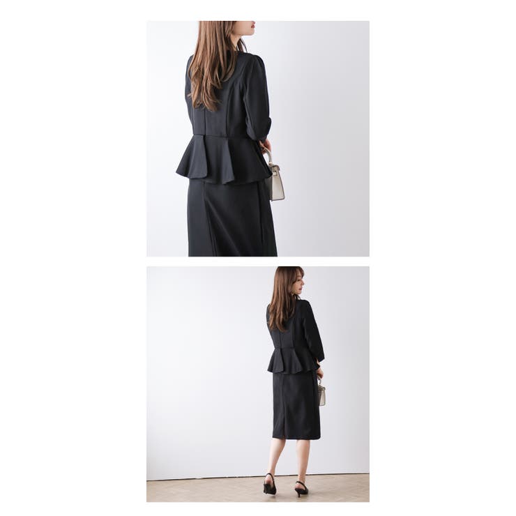 奇跡の再販！ワンピース ミディアム ぺプラム[品番：LGMW0004785