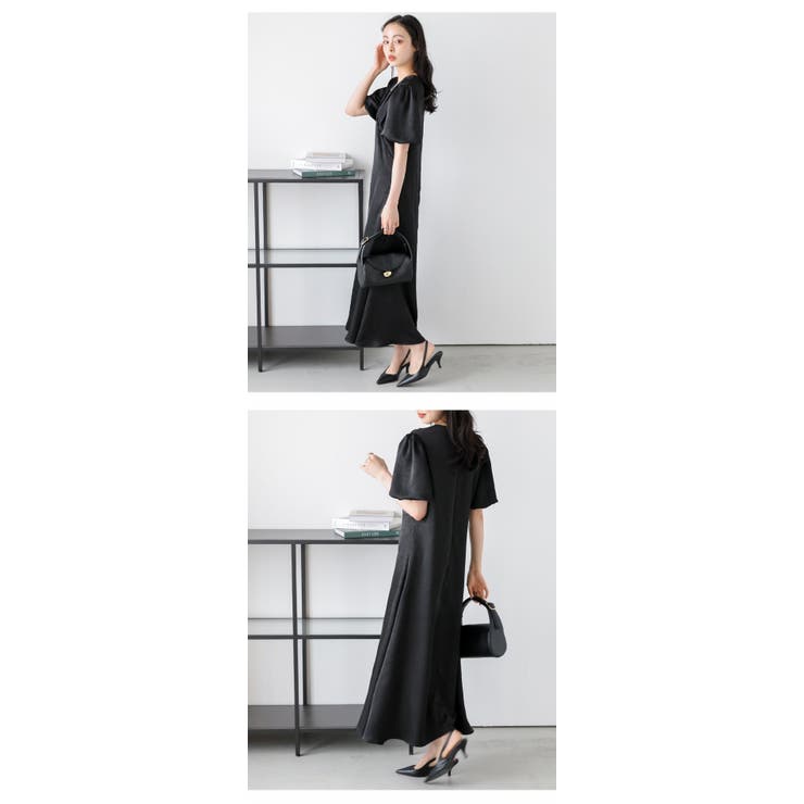 日本製 ワンピース 上品[品番：LGMW0005898]｜La-gemme