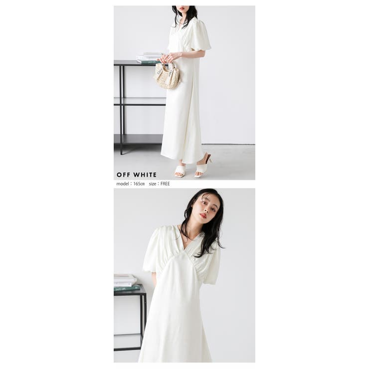 日本製 ワンピース 上品[品番：LGMW0005898]｜La-gemme