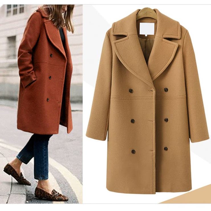 Pコート チェスターコート ロングコート 品番 Lgmw La Gemme ラジェム のレディースファッション通販 Shoplist ショップリスト