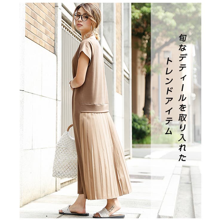 新規購入 美品 プリーツプリーズ デニム 転写 ロングワンピース 長袖 刻印釦 Xl相当 クライマックスセール