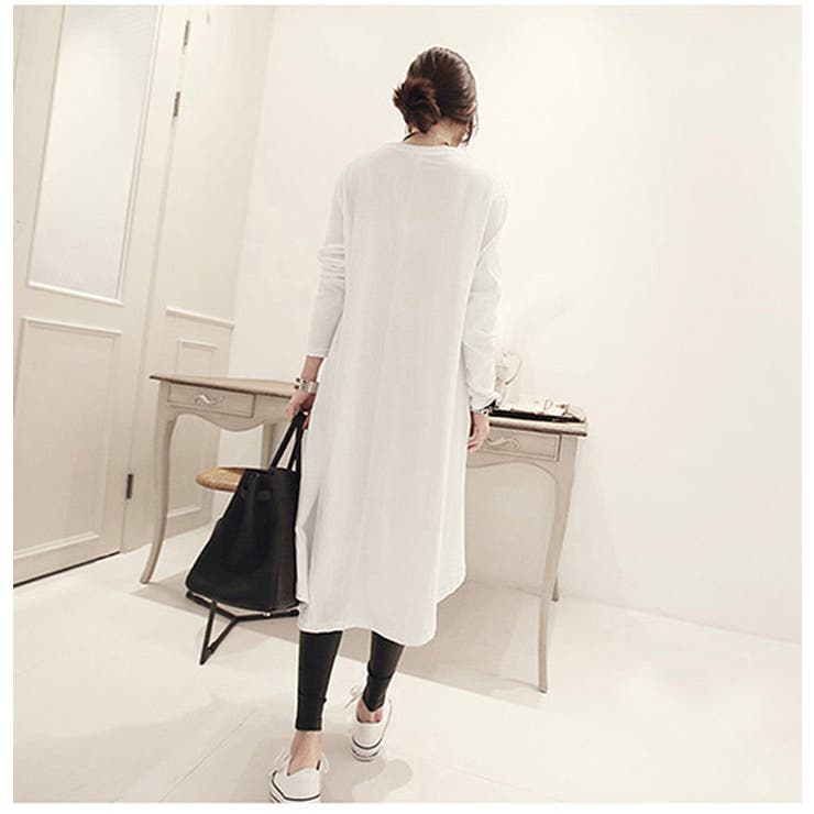 新色追加！待望の再販 ロングカットソー レディース | La-gemme | 詳細画像21 