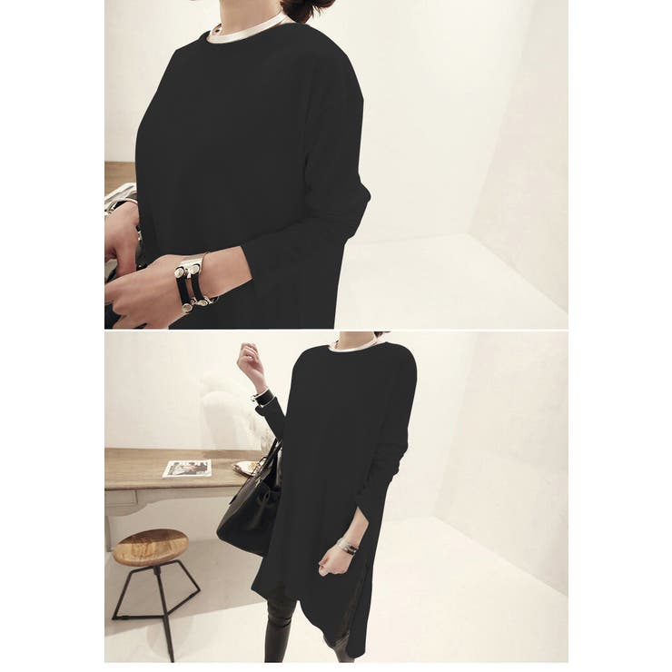 新色追加！待望の再販 ロングカットソー レディース | La-gemme | 詳細画像24 