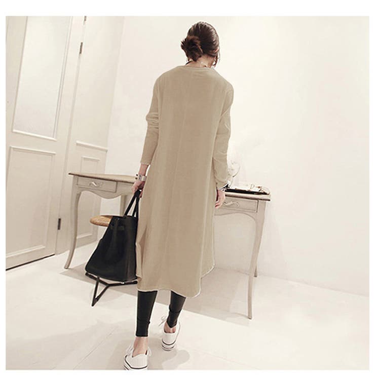 新色追加！待望の再販 ロングカットソー レディース | La-gemme | 詳細画像5 