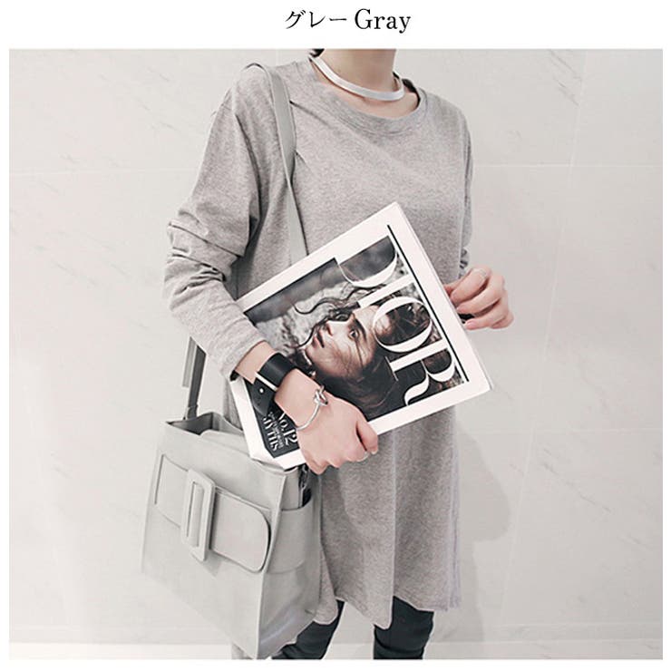 新色追加！待望の再販 ロングカットソー レディース | La-gemme | 詳細画像6 