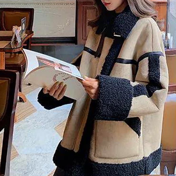 韓国ファッション ジャケット コート[品番：LBLW0001026]｜La Bella