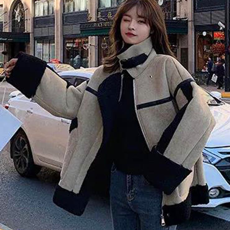 韓国ファッション ジャケット コート[品番：LBLW0001026]｜La Bella