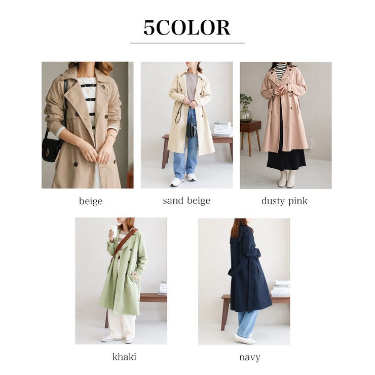 shop coat NAVY 購入 simple select - 6