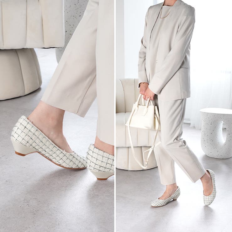 パンプス ラウンドトゥ 3 | La luna  | 詳細画像32 