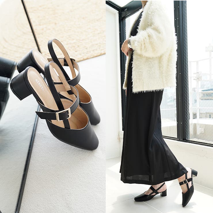 ALETTA バックストラップ パンプス[品番：TRCS0000555]｜La luna （ラ