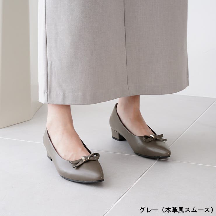 走れる パンプス リボン | La luna  | 詳細画像7 