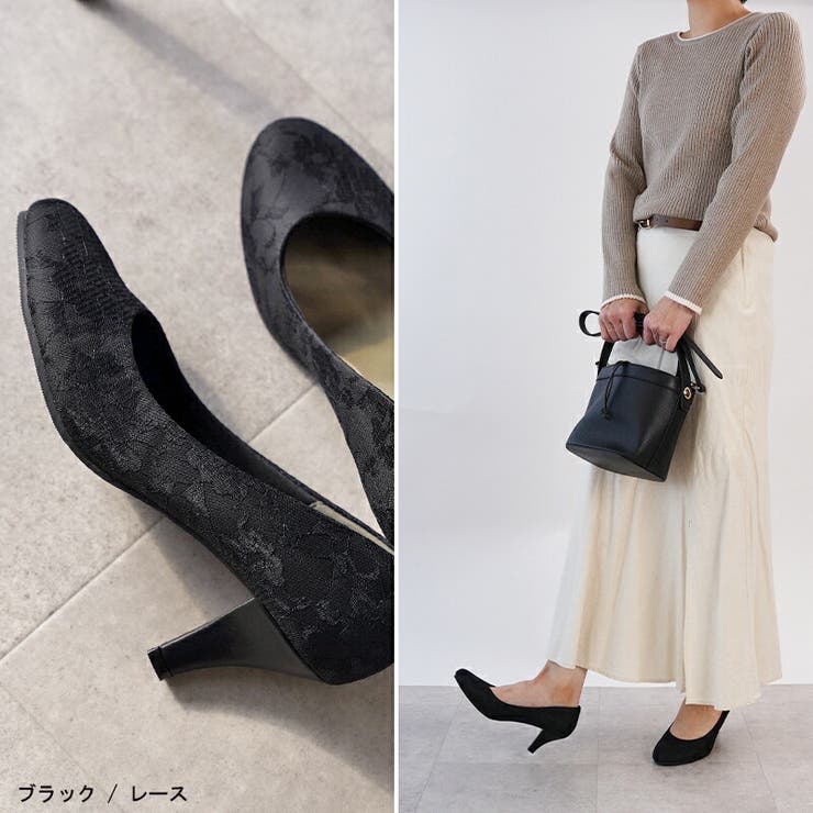 パンプス ALETTA ラウンドトゥ | La luna  | 詳細画像30 