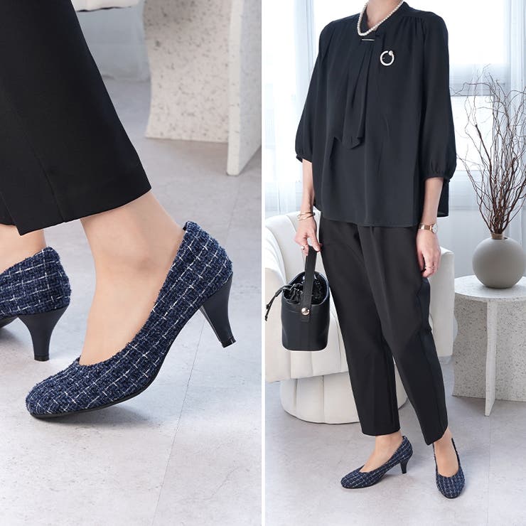 パンプス ALETTA ラウンドトゥ | La luna  | 詳細画像34 