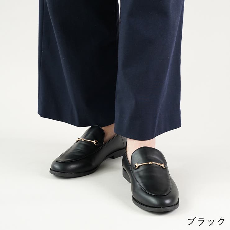 ブラック | ローファー レディース 防水 | La luna 