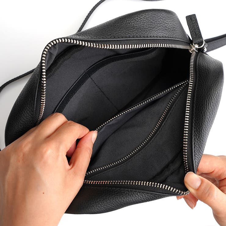 本革 シュリンクレザー ショルダーバッグ | La luna  | 詳細画像8 