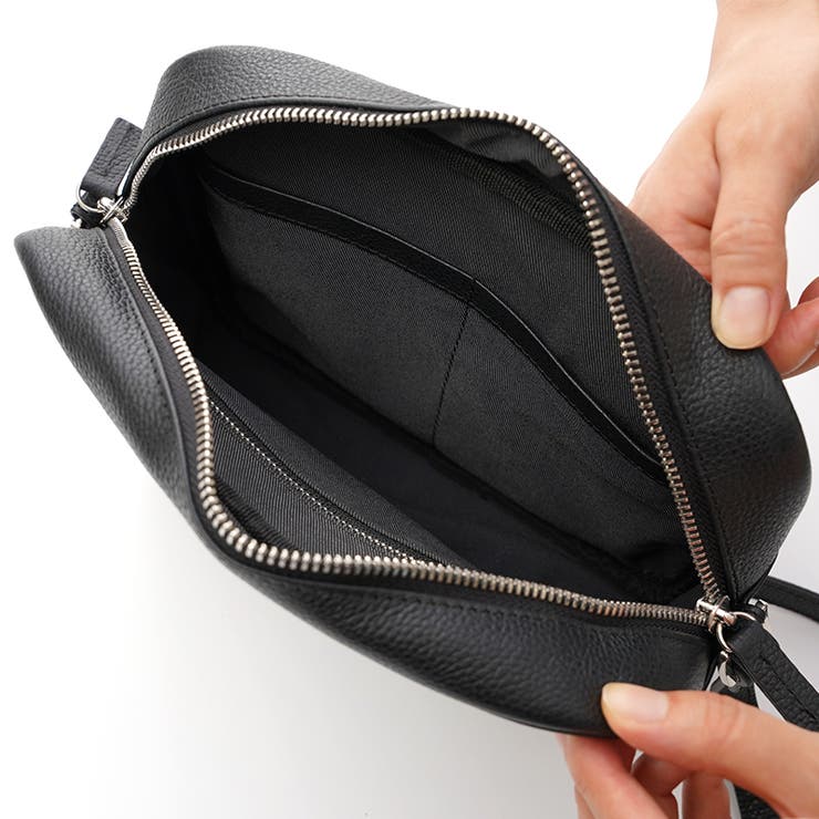 本革 シュリンクレザー ショルダーバッグ | La luna  | 詳細画像9 