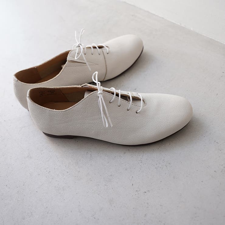 レースアップシューズ レディース ホワイト | La luna  | 詳細画像10 