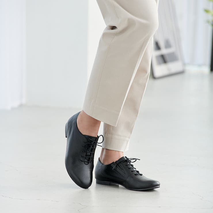 レースアップシューズ レディース ホワイト | La luna  | 詳細画像4 