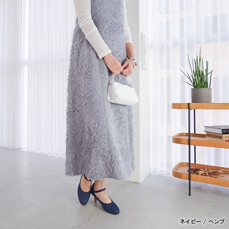 パンプス ラウンドトゥ ストラップ | La luna  | 詳細画像32 