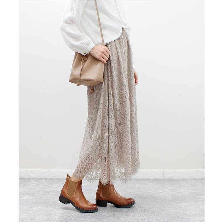 ショートブーツ 4cmヒール サイドゴア | La luna  | 詳細画像13 