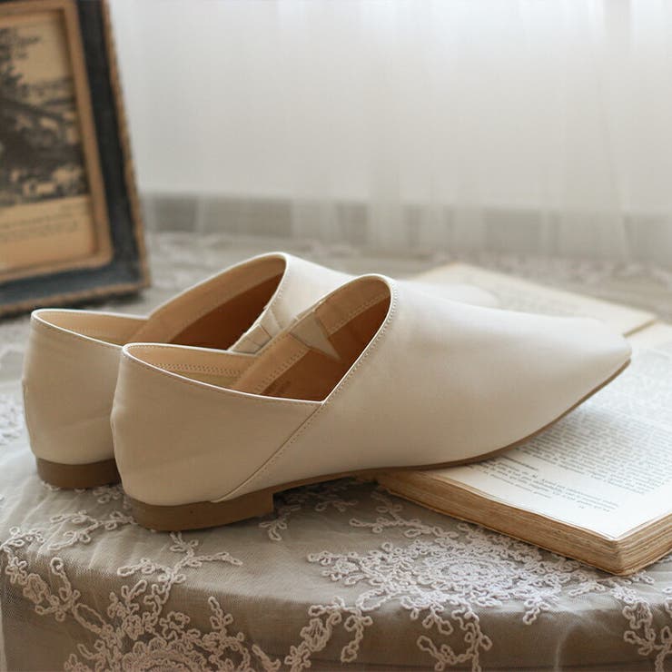 パンプス バブーシュ フラットシューズ | La luna  | 詳細画像11 